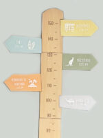 Régua de Crescimento Madeira Viagem