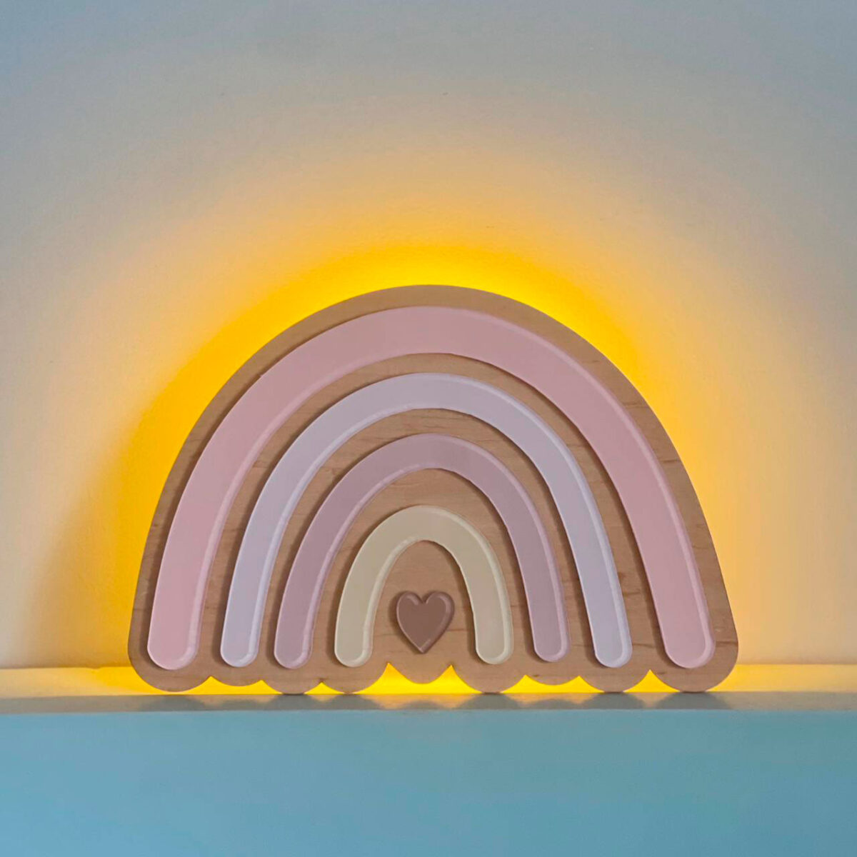 Enfeite Luminária Arco Iris