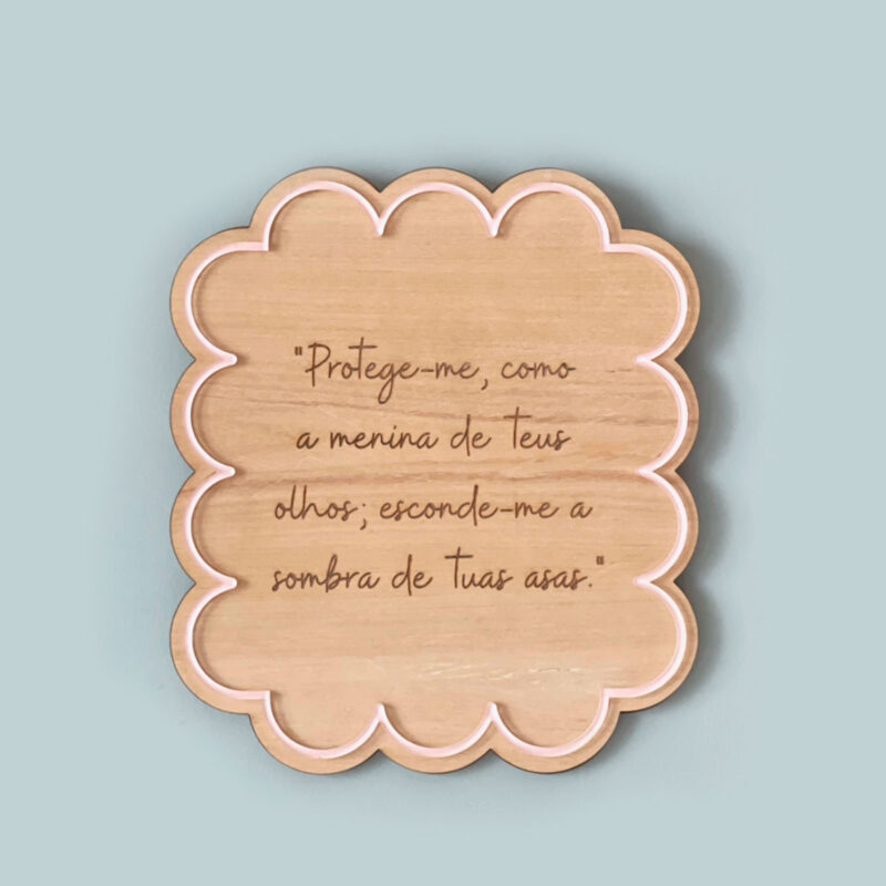 Placa Decorativa Ondas