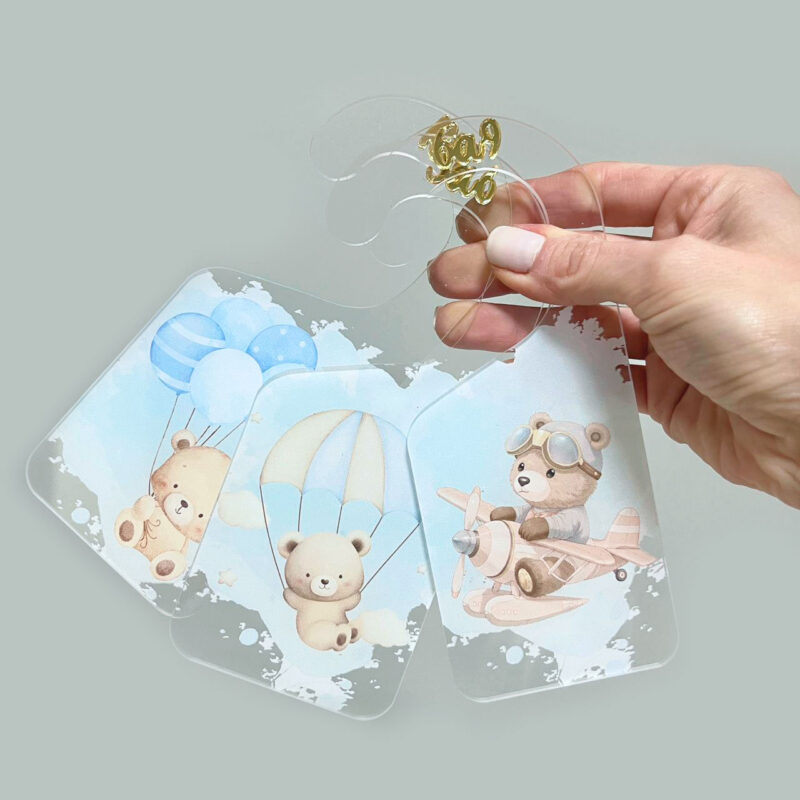 Separadores de Cabide Urso Céu