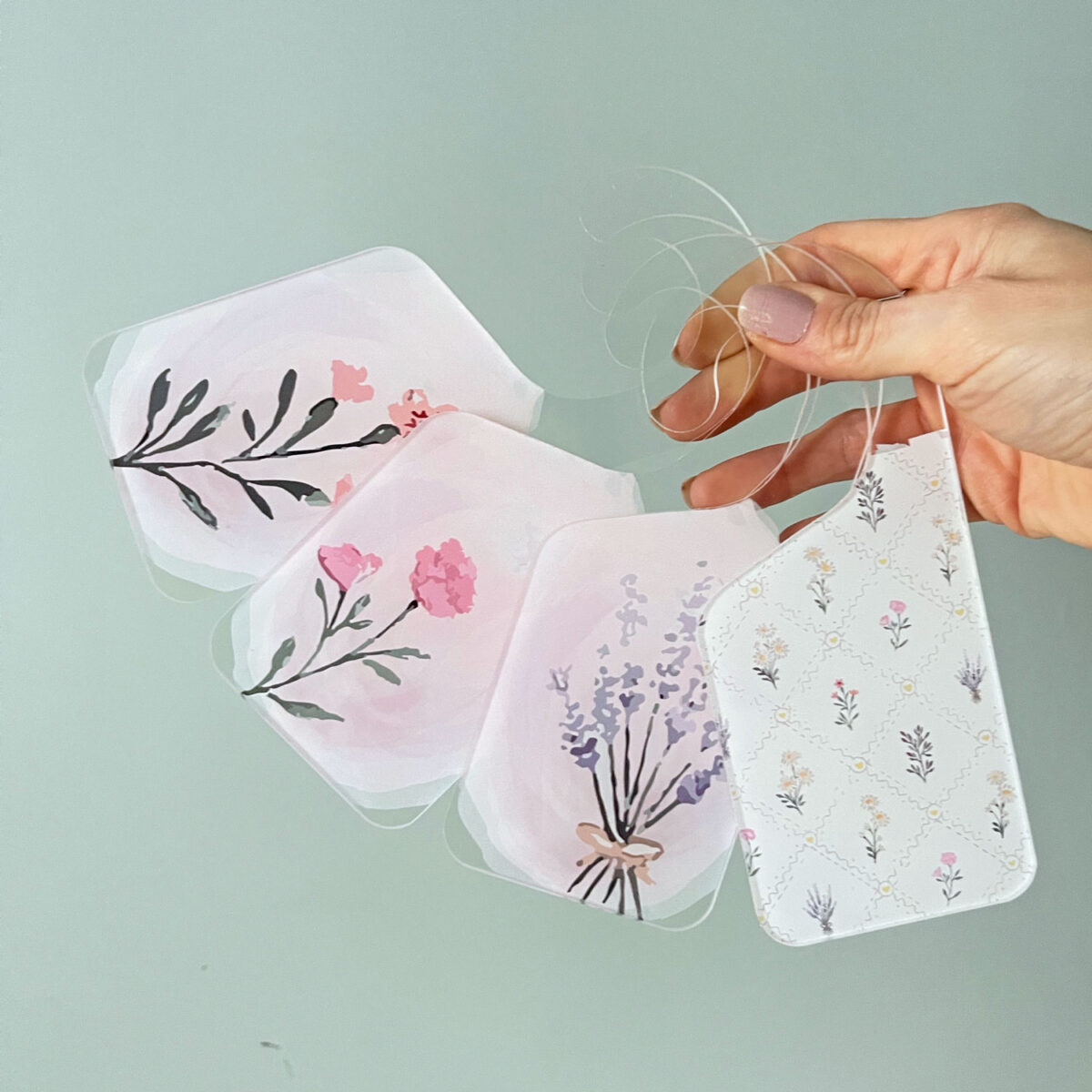 Separadores de Cabide Pattern Flores