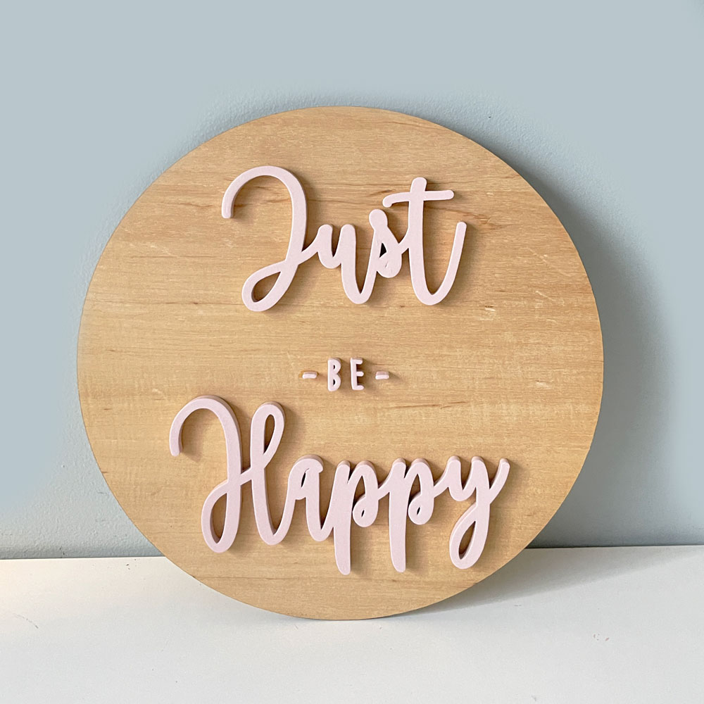 Enfeite Luminária Frase