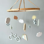 Mobile de Madeira Montanhas