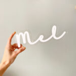 Nome Madeira Duplo Transparente