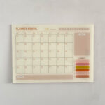 Planner Acrílico Mensal - Nude