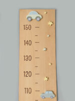 Régua de Crescimento Madeira Carros