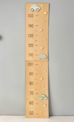 Régua de Crescimento Madeira Carros