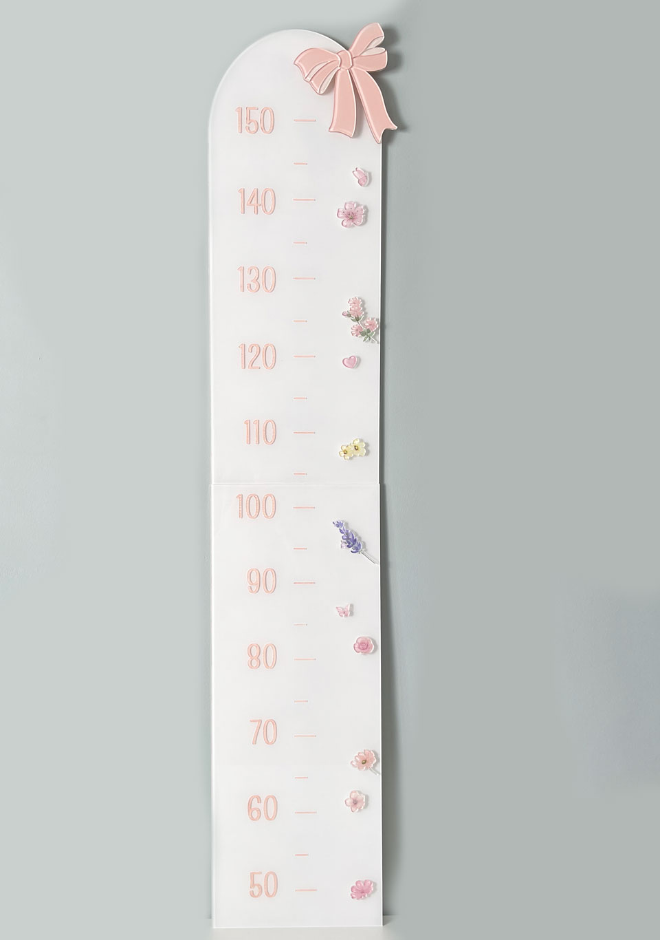 Régua Crescimento Laço e Flores