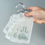 Separadores de Cabide Carros Verde