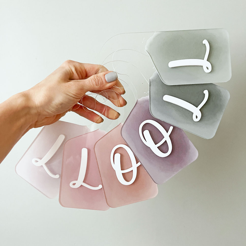 Separadores de Cabide Degradê Inicial