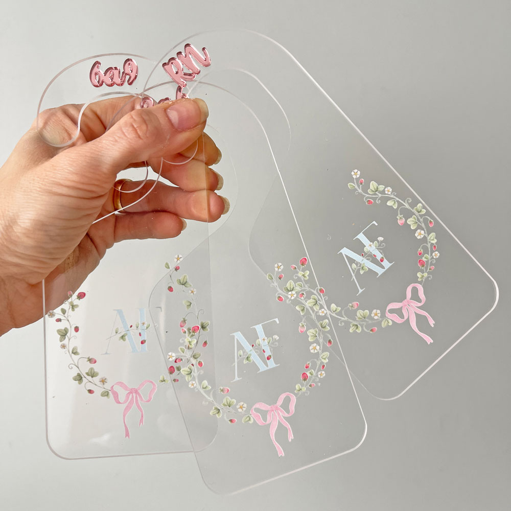 Separadores de Cabide Morango